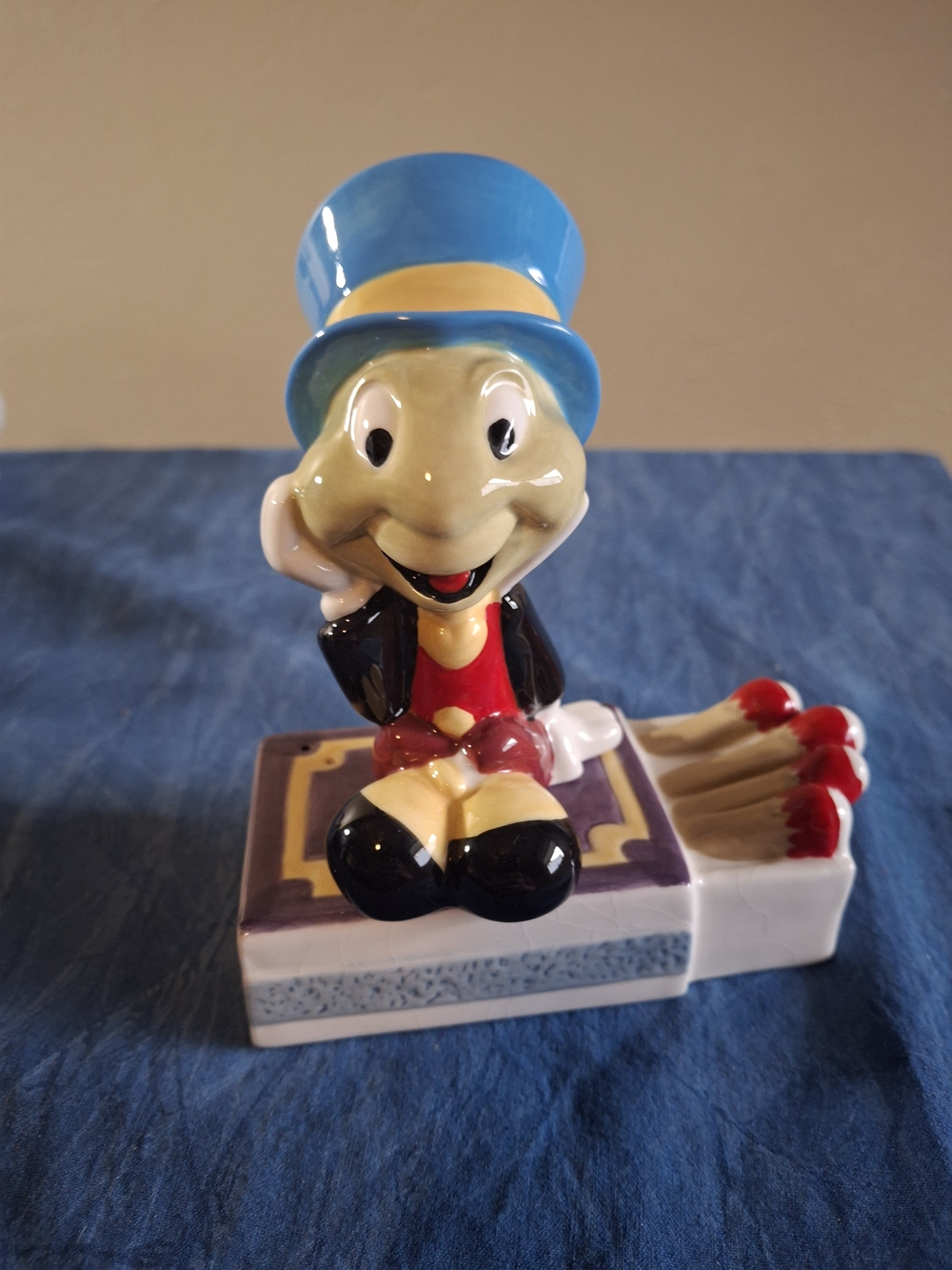 Disney's Jiminy Cricket salt and pepper shakers